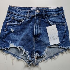 Zara denim shorts